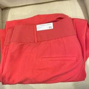 Lane Bryant High-rise Wide-leg pants. Size 20 in Rouge Red
